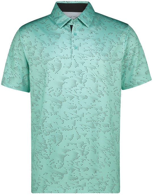 Men's Drip Dry Tech Performance Golfer Polo Shirt 08