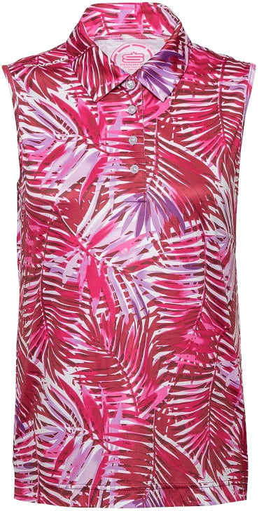 Swagg Women's Island S/Less Golfer Polo Shirt a0