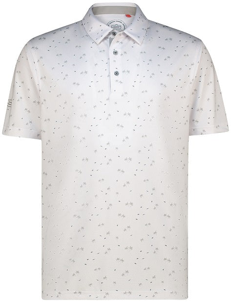 Mens Summer Vibes Dry Tech Performance Golfer Polo Shirt 41