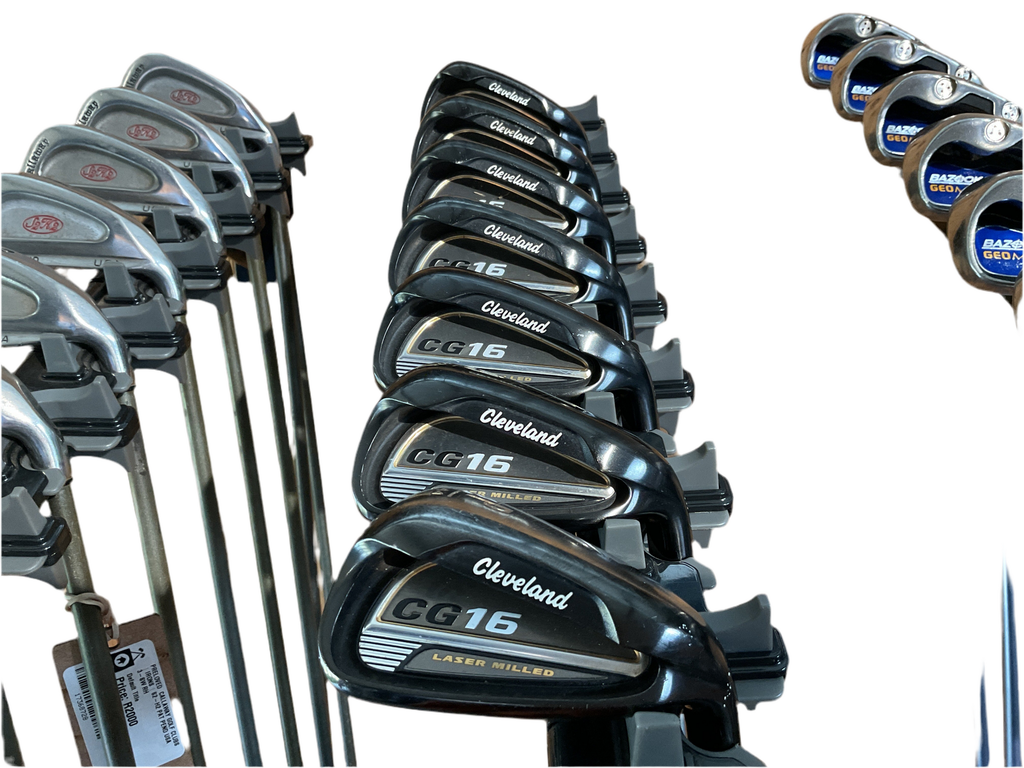 PRELOVED CLEVELAND GOLF CLUBS | IRONS | CG 16 4-PW RH GRAPHITE SHAFTS