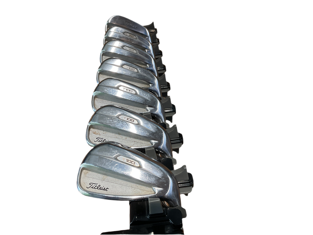 PRELOVED TITLEIST GOLF CLUBS | IRONS | T100 4-PW RH b8
