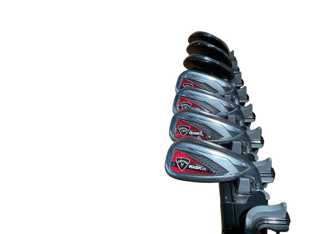 PRELOVED CALLAWAY GOLF CLUBS | IRONS | RAZK 4-PW GRAPHITE SHAFTS RH