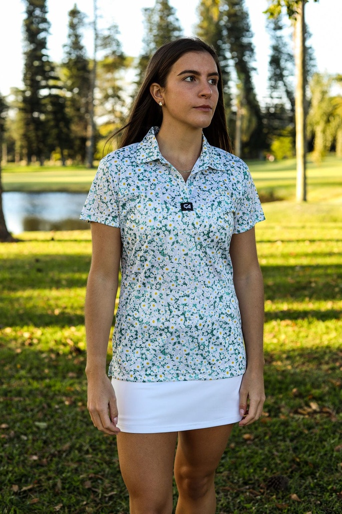 Custom Apparel Women's Golf Shirts | V Neck | Daily Greens