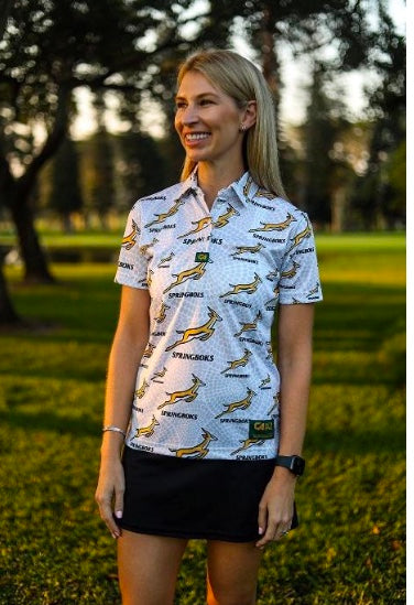 Custom Apparel Women's Golf Shirt | Springbok | Ethnic