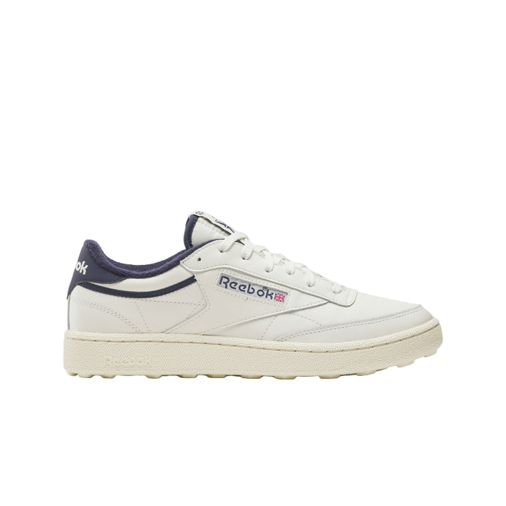 [100235999-7] Reebok Golf Shoes | Club C | Vintage Chalk/Navy (UK7)