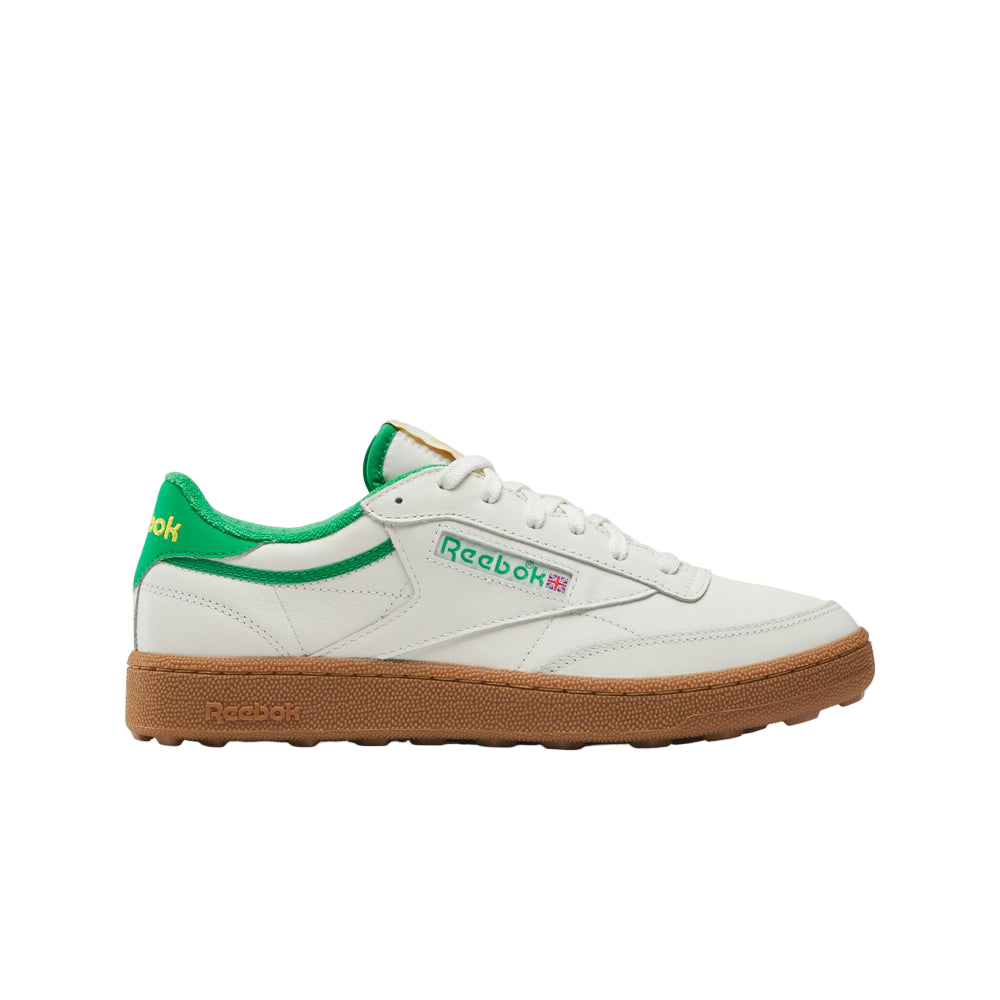 [100236001-7] Reebok Golf Shoes | Club C | Chalk/Classic Green (UK7)