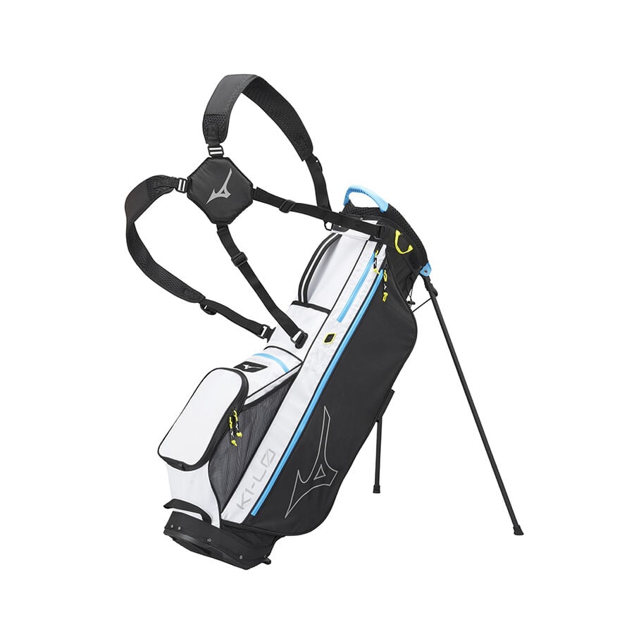 [1000034-15] Mizuno Golf Stand Bag | K1LO 22 | Black/White
