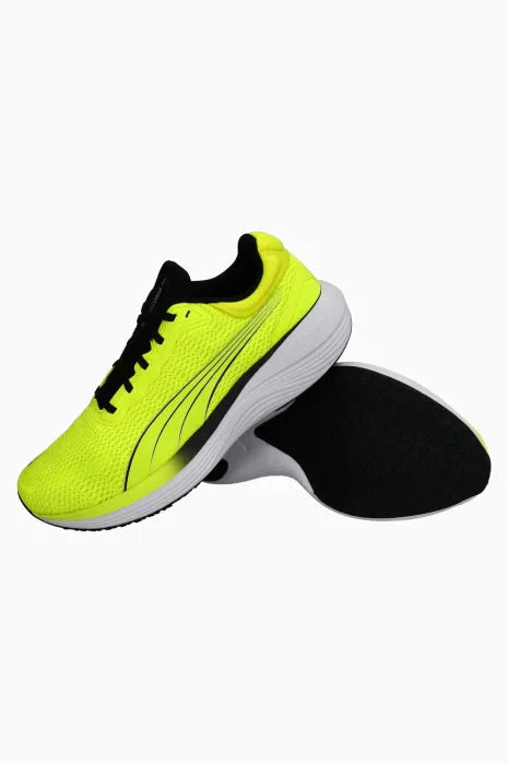 [37877614-UK6] MENS PUMA SCEND PRO ROAD RUNNING SHOES - GREEN (UK6)