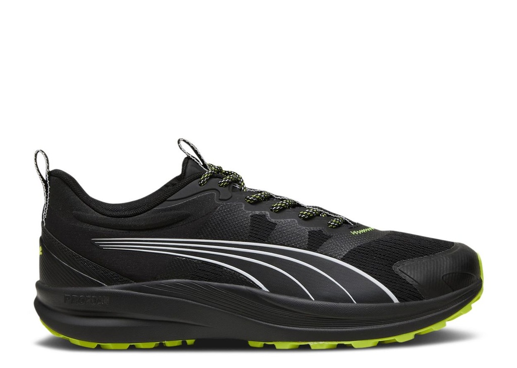 [37877008-UK6] MEN'S PUMA REDEEM PRO TRAIL RUNNING SHOES - BLACK (UK6)