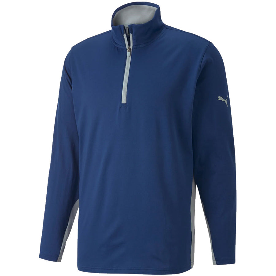 [53298511-S] MEN'S PUMA GAMER 1/4 ZIP JACKET - BLAZING BLUE (S)