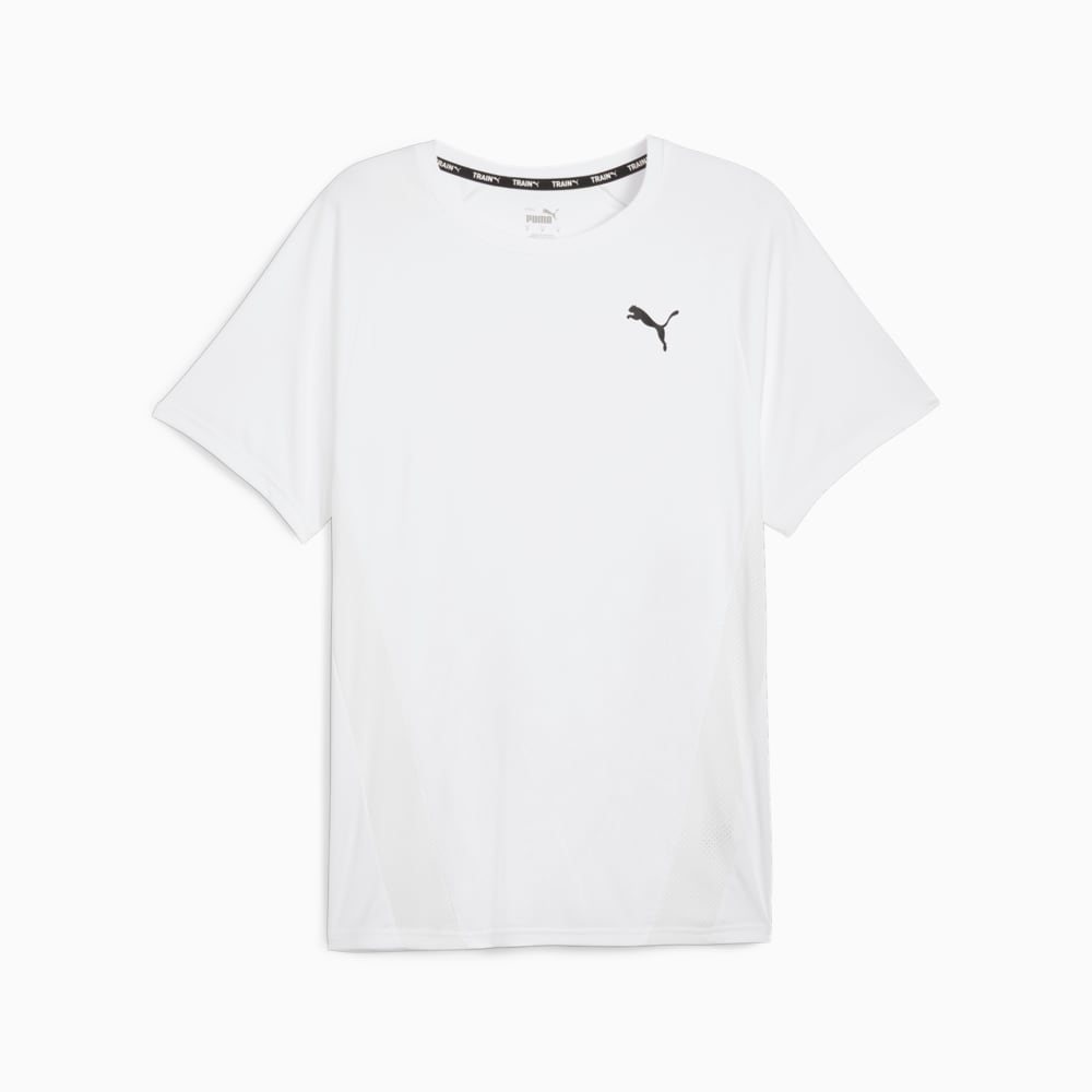[52491602-L] MEN'S PUMA TRAIN ALL DAY TEE SHIRT - WHITE (L)