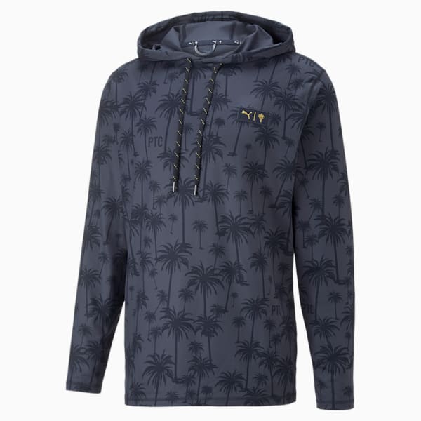 [53687502-S] MEN'S PUMA PTC LIGHTWEIGHT PALM HOODIE - NAVY BLAZER