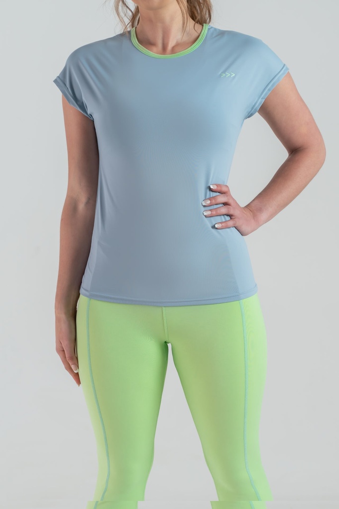 [11-S] LADIES VERBE KNIT T-SHIRT - 11 (S)