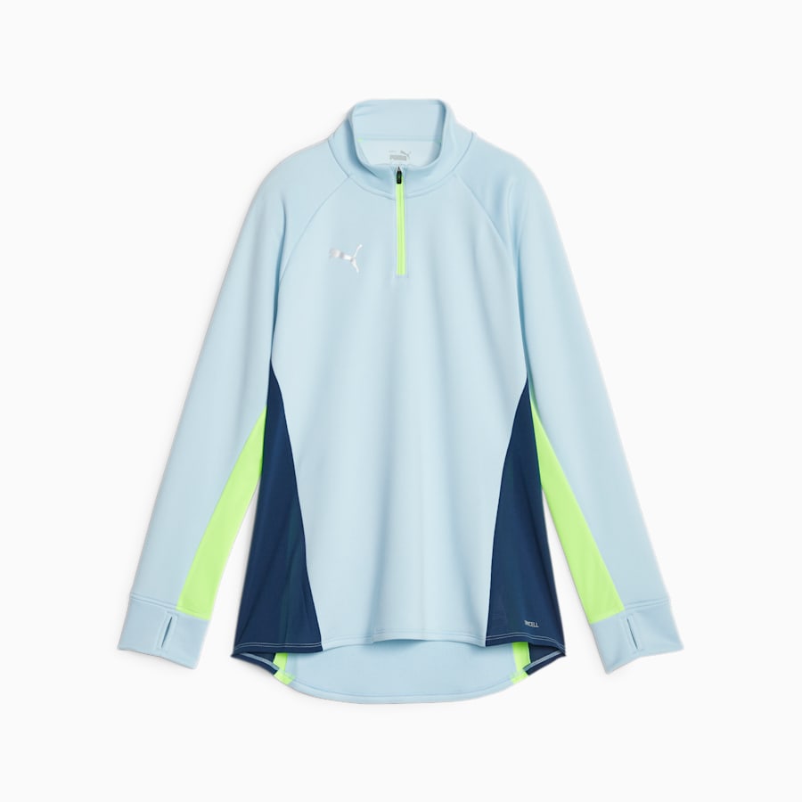 LADIES PUMA INDIVIDUALBLAZE TRAINING TOP  BLUE