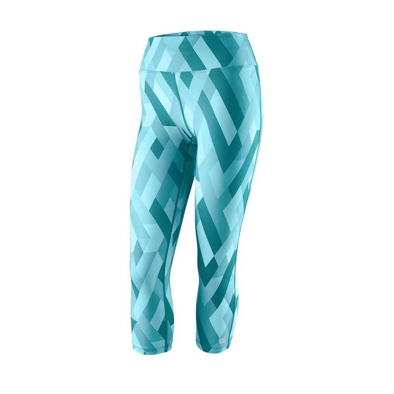 Wilson Apparel | Ladies Printed Tight Bluebird
