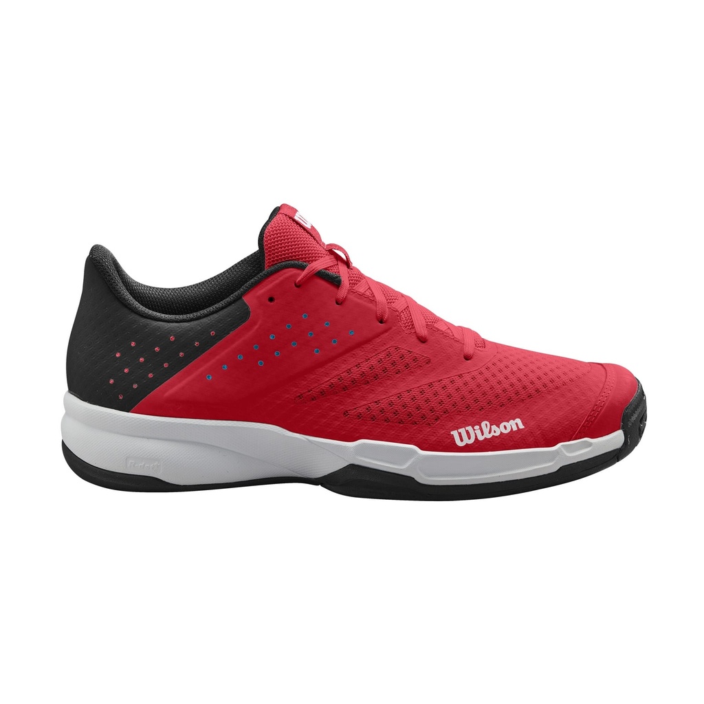[WRS329760E090] Wilson Mens Footwear | Kaos Stroke 2.0 Rd / Wh / Bk (UK9)