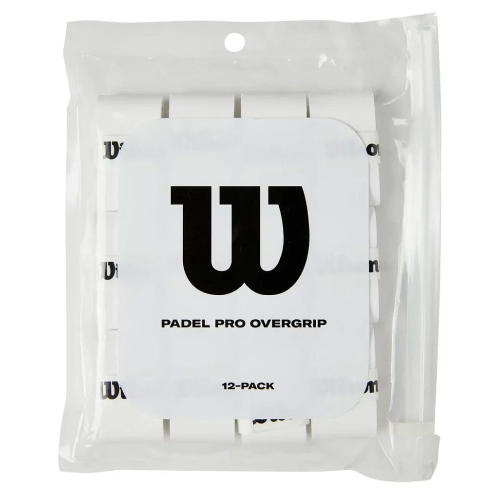 Wilson Grips | Regular Grips | Pro Overgrips 12 Pack White RG004