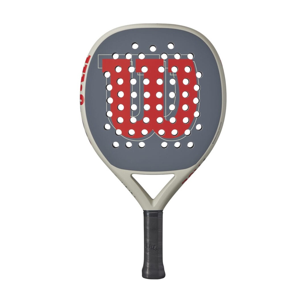 [PR012] Wilson Padel | Padel Rackets | Pace Padel Racket V1 Red-Grey L2 PR012