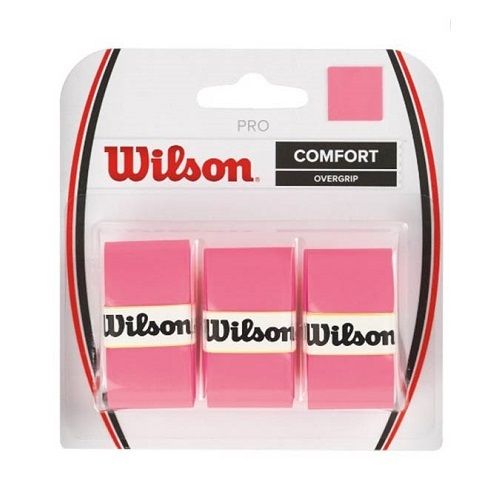Wilson Grips | Regular Grips | Pro Overgrips Pink 3 Pack RG020