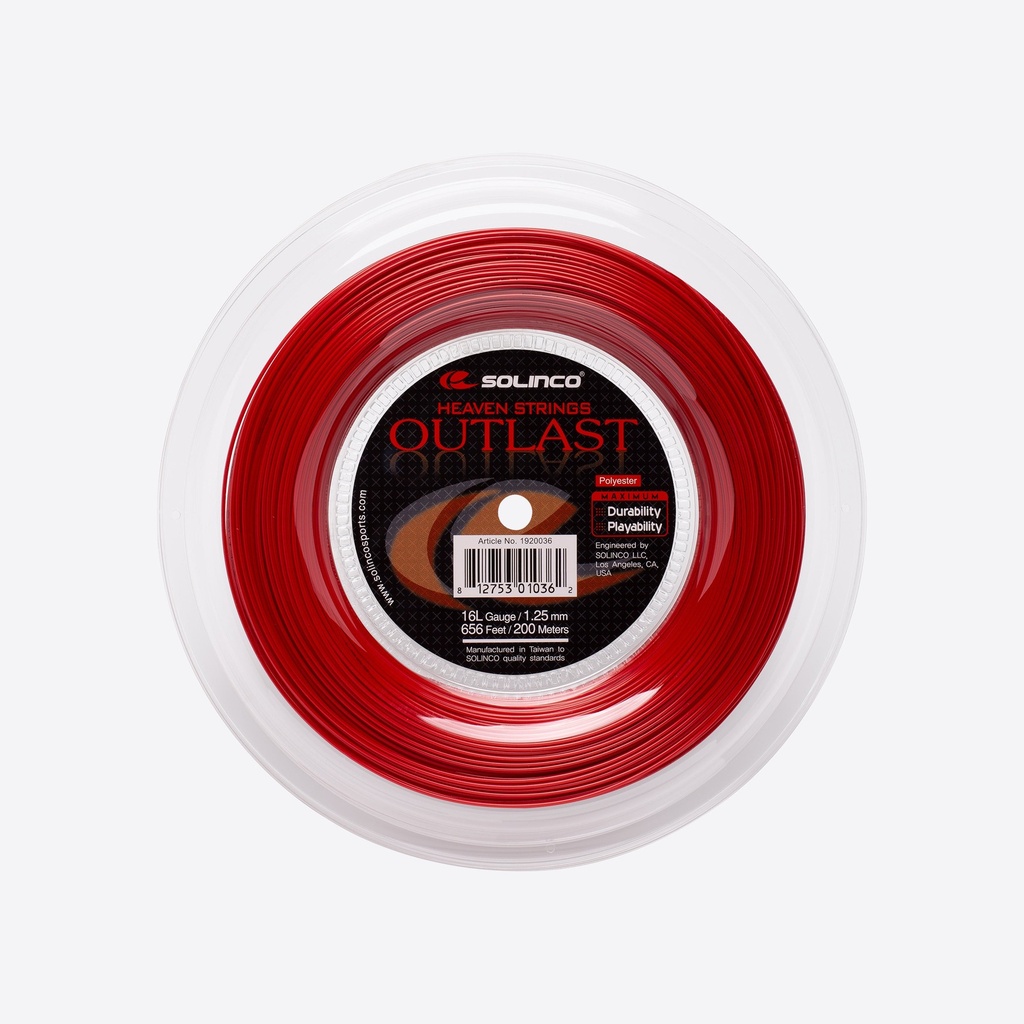 [SCSOL3] Wilson Strings | Solinco Strings | Solinco Outlast 16 Coil SCSOL3