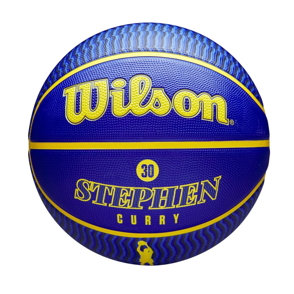 [TS073] Wilson Team Sports | Basketball | NBA Basketball NBA Player Icon Curry Outdoor Basketball Size 7 TS073