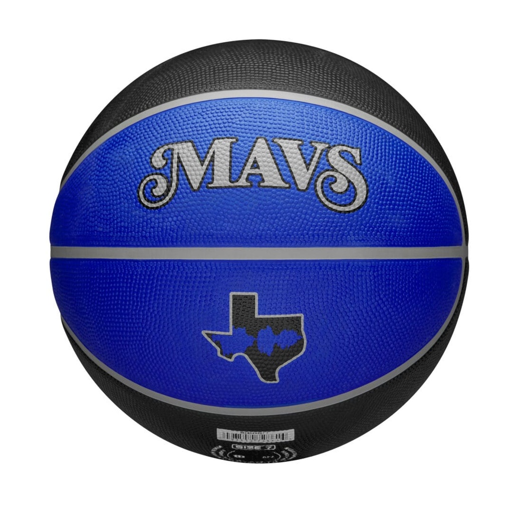 [TS089] Wilson Team Sports | Basketball | NBA Basketball NBA Team City Edition Dal Mav Size 7 TS089