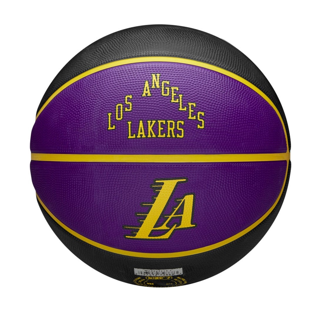[TS091] Wilson Team Sports | Basketball | NBA Basketball NBA Team City Edition La Laker Size 7 TS091