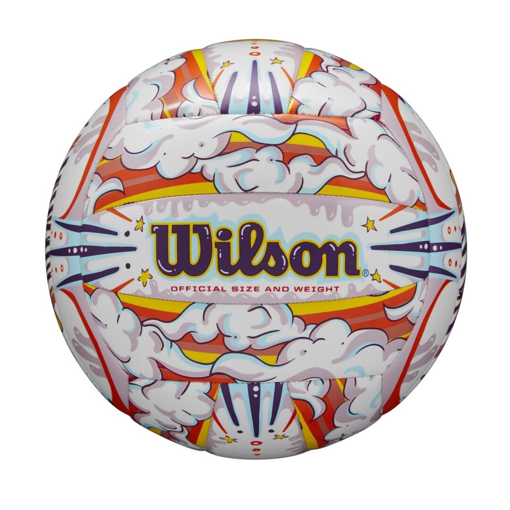 Wilson Team Sports | Graffiti Volleyball White/Orange TS025