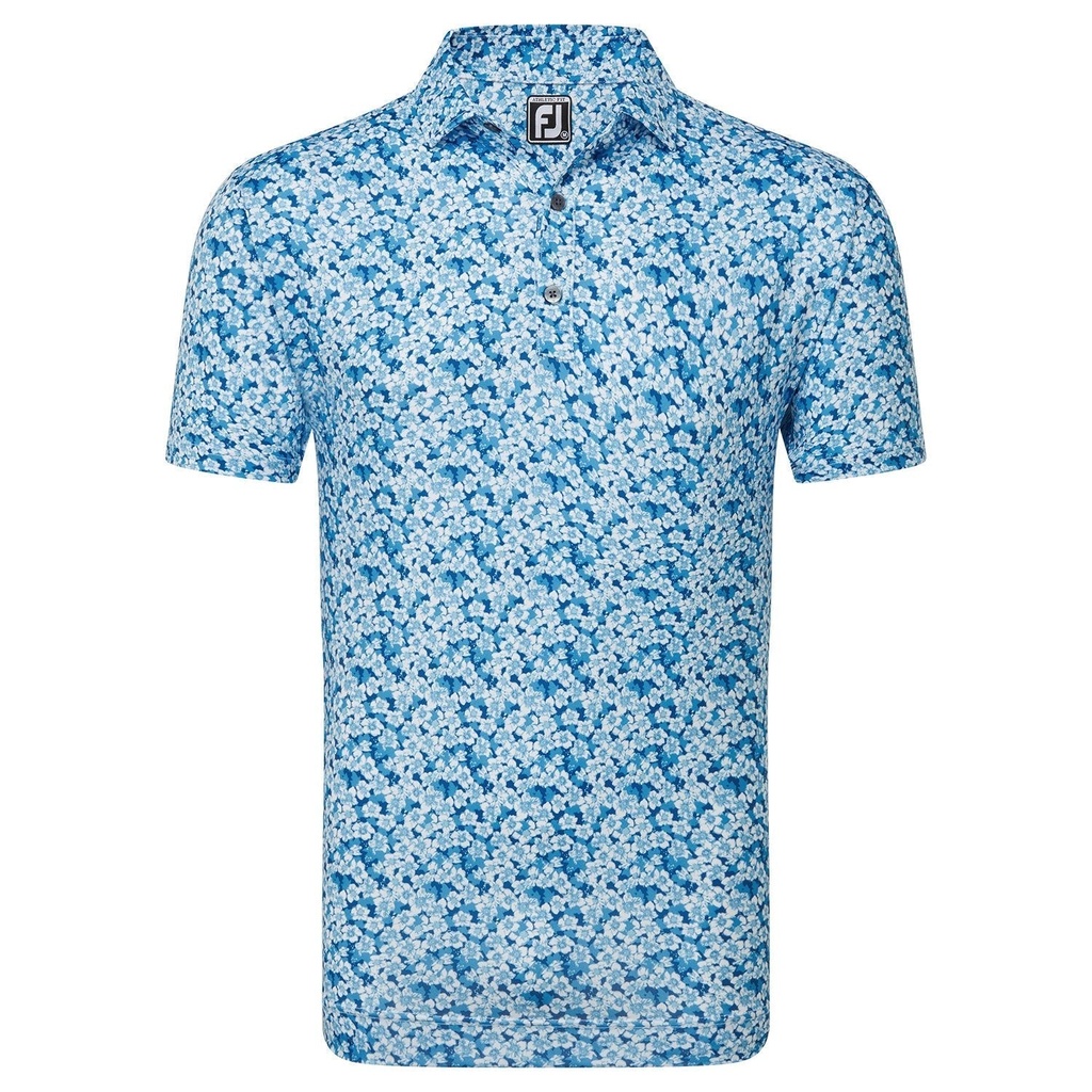 [81567S] Footjoy Men's Golf Shirt | Primrose Lisle Print (S)