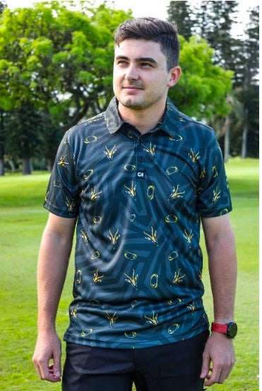Custom Apparel Mens Golf Shirt | Funky | Springbok | Collectors