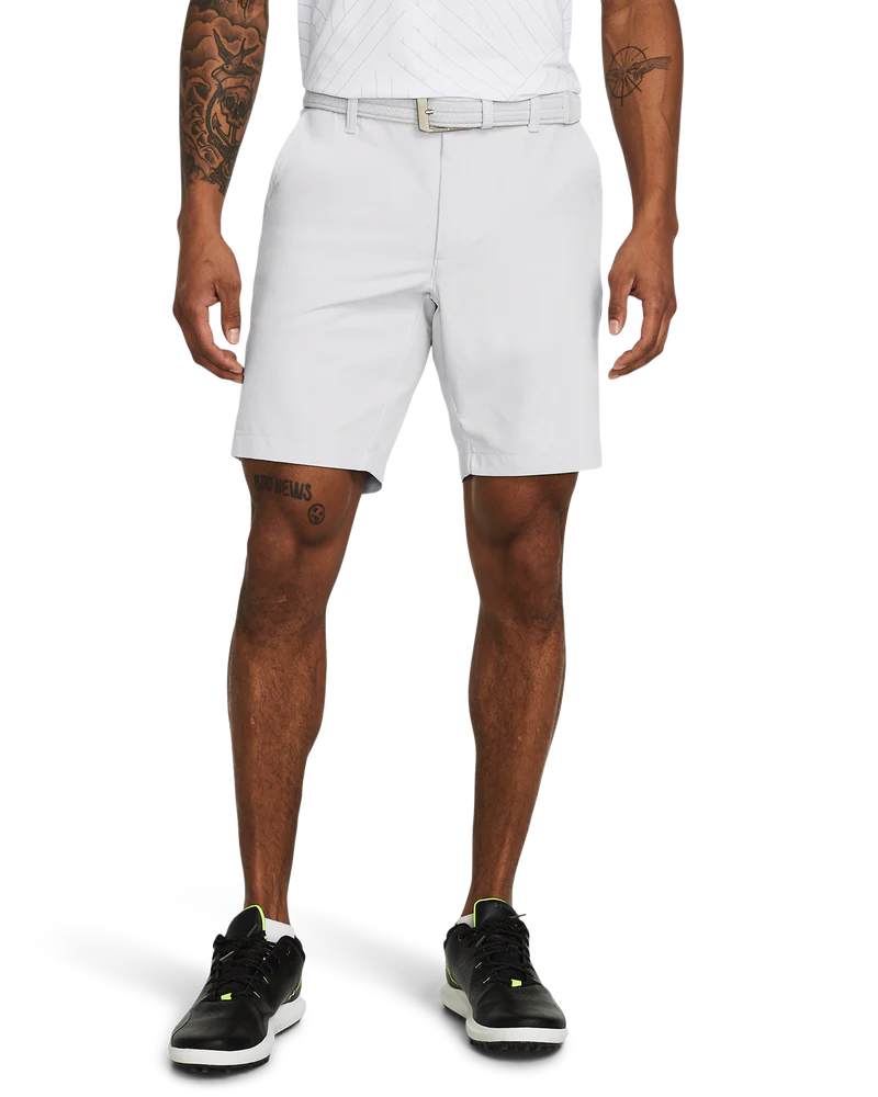 Under Armour Mens Golf Shorts | Drive Taper | Summit White