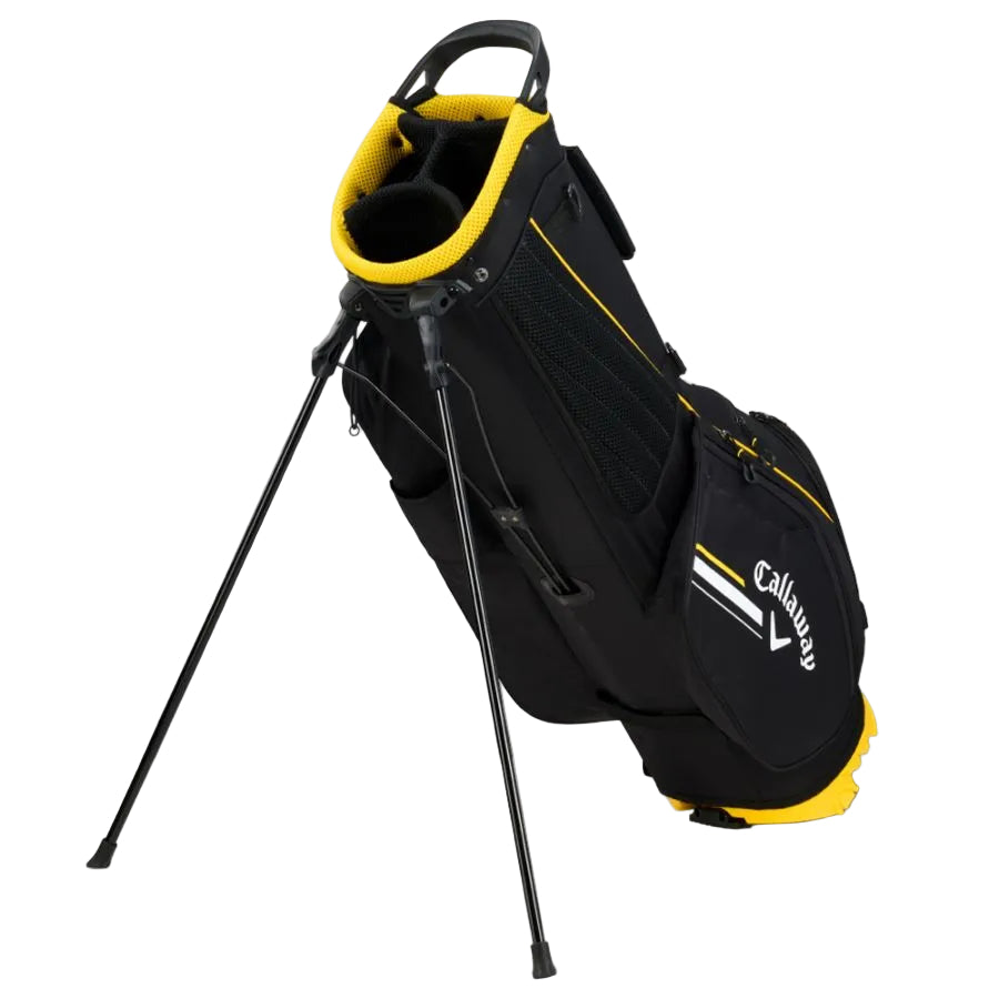 [7000352G03] Callaway Golf Bag | Chev Stand | Black/Gold