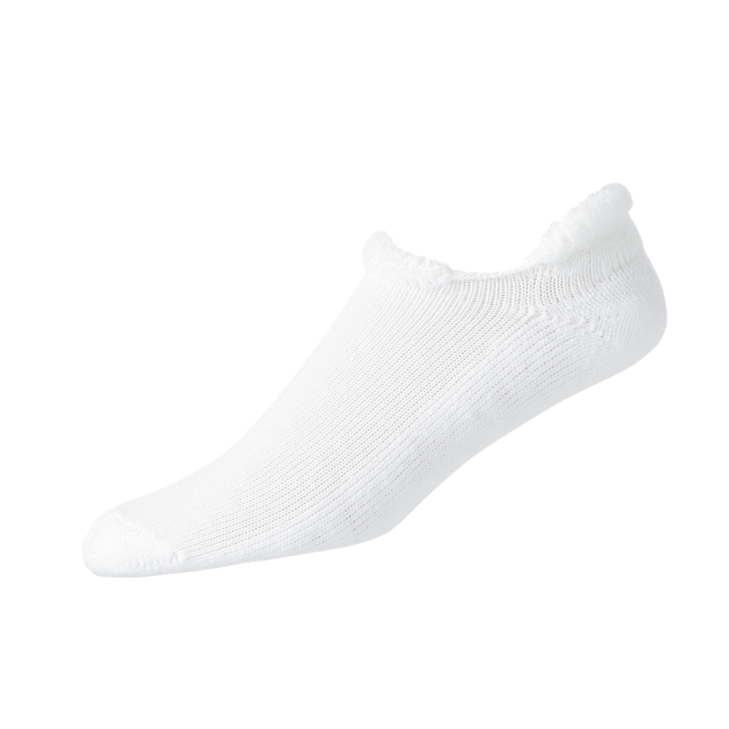 [39507109] Footjoy Women's Golf Socks | ProDry d8 (White/Blue, Roll Tab)