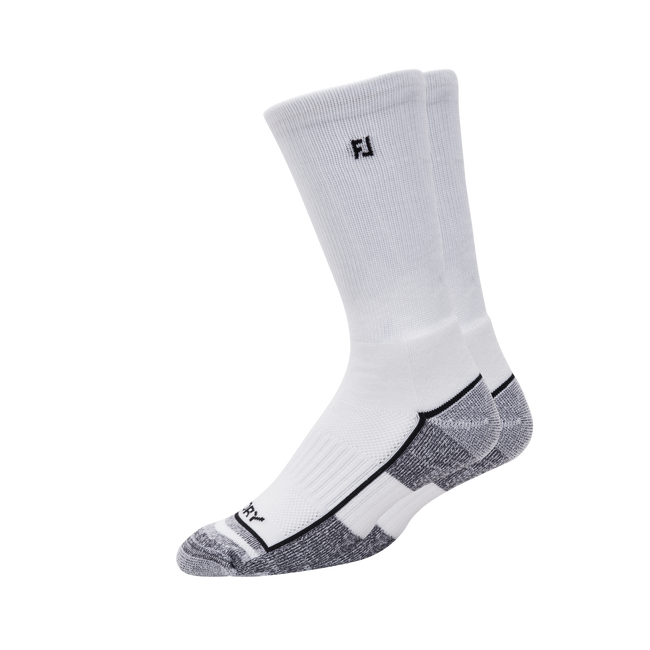 [17022H2] Footjoy Men's Golf Socks | Prodry Crew (Black)