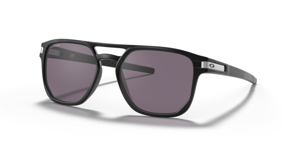 [94360554] Oakley Sunglasses | Latch Beta (Matte Black, Prizm Black Polarized)