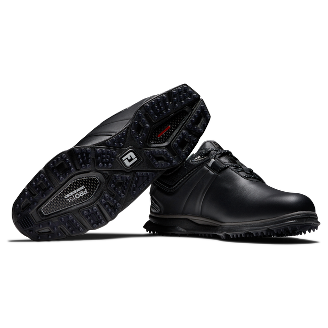 [53080080W] Footjoy Mens Golf Shoes | Pro SL Carbon (Black, UK 7)