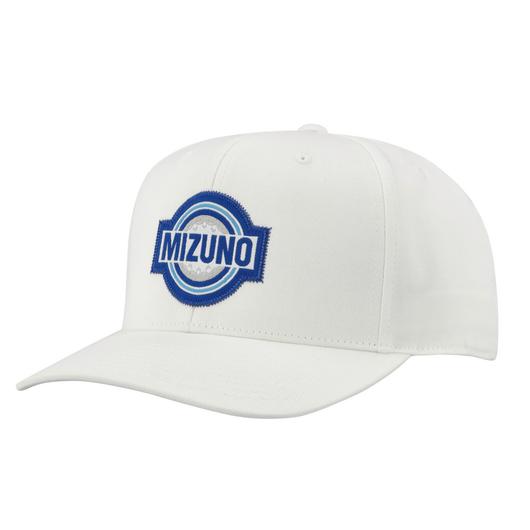 [52FF220309NS] Mizuno Men's Golf Cap | Patch Snapback (Black)
