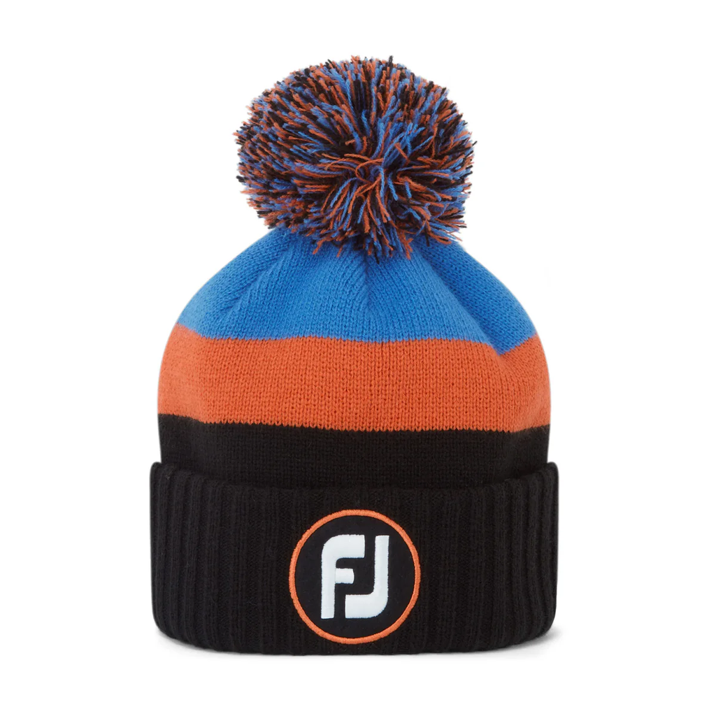 Footjoy Mens Golf Beanie | Pom Pom