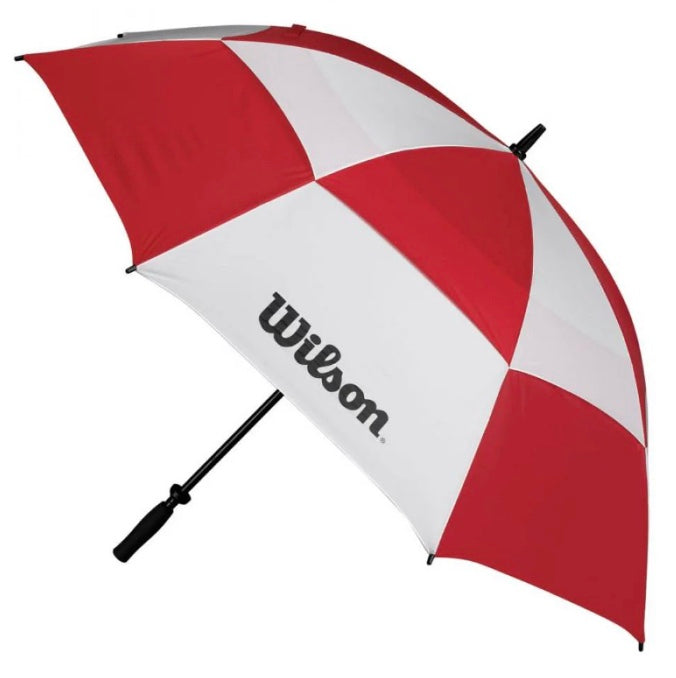 Wilson Golf Umbrella | Double Canopy | Red/White