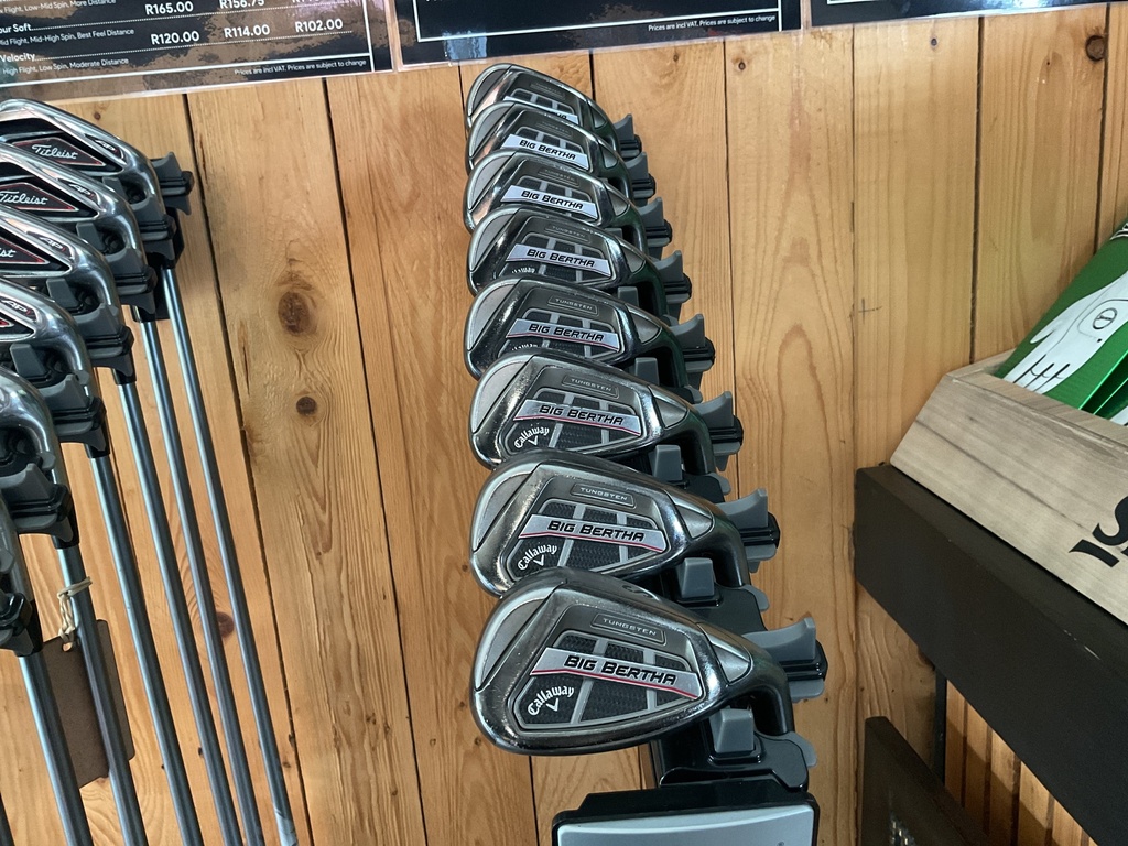 PRELOVED CALLAWAY GOLF CLUBS | IRONS | BIG BERTHA RH 70