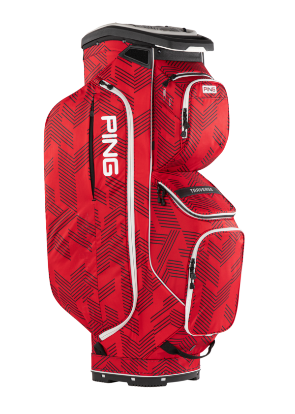 [4T244-B-SS] Ping Golf Bags | Traverse 244 Cart | Scarlett