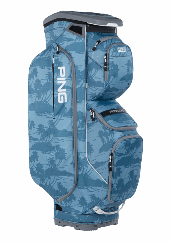 [4T244-B-BI] Ping Golf Bags | Traverse 244 Cart | Blue Isles
