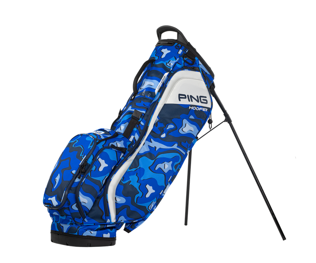 [4H231-B-BT] Ping Golf Bag | Hoofer 231C Stand | Blue Topo