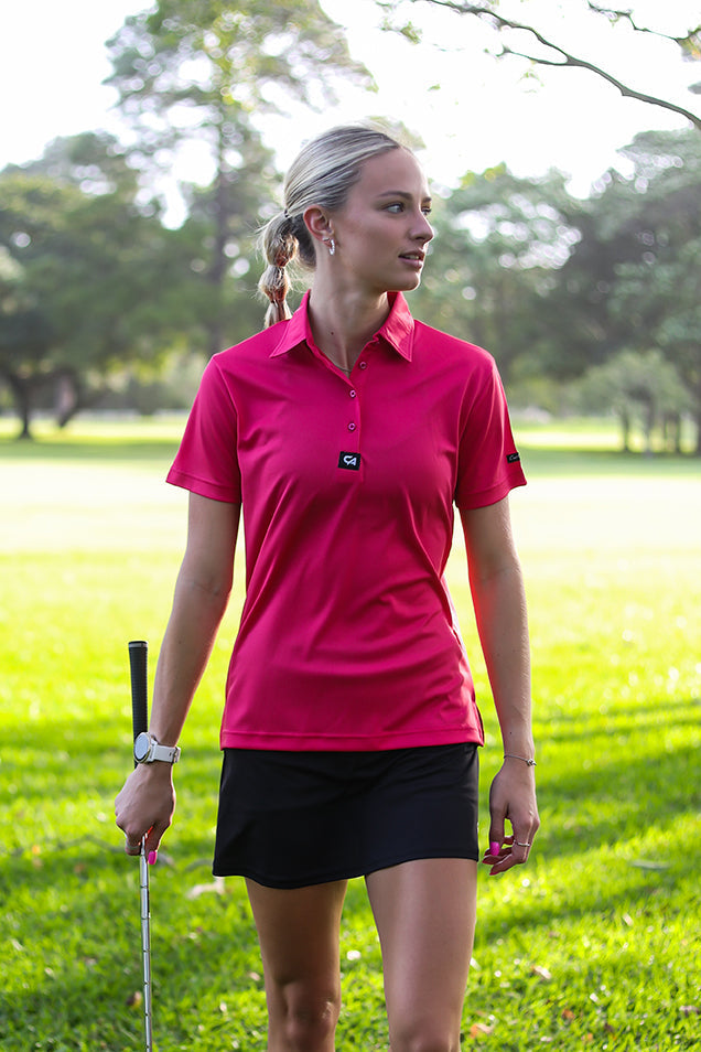 Custom Apparel Womens Golf Shirts | Plain