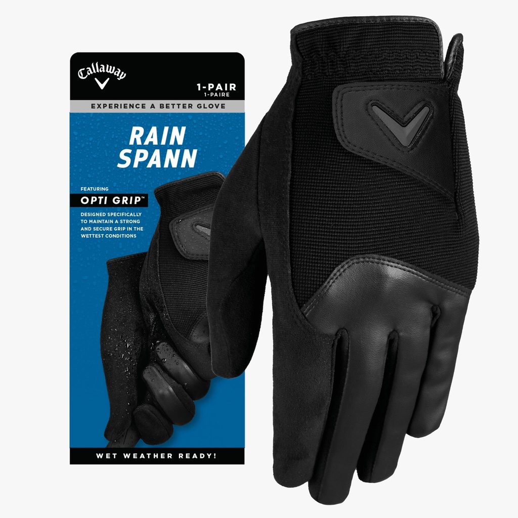 Callaway Mens Golf Glove | Rain Spann Pair