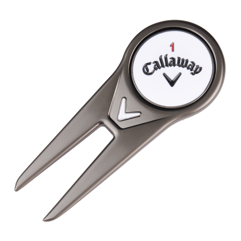 [2800010] Callaway Golf Accessories | Divot Fork  | Double Gunmetal