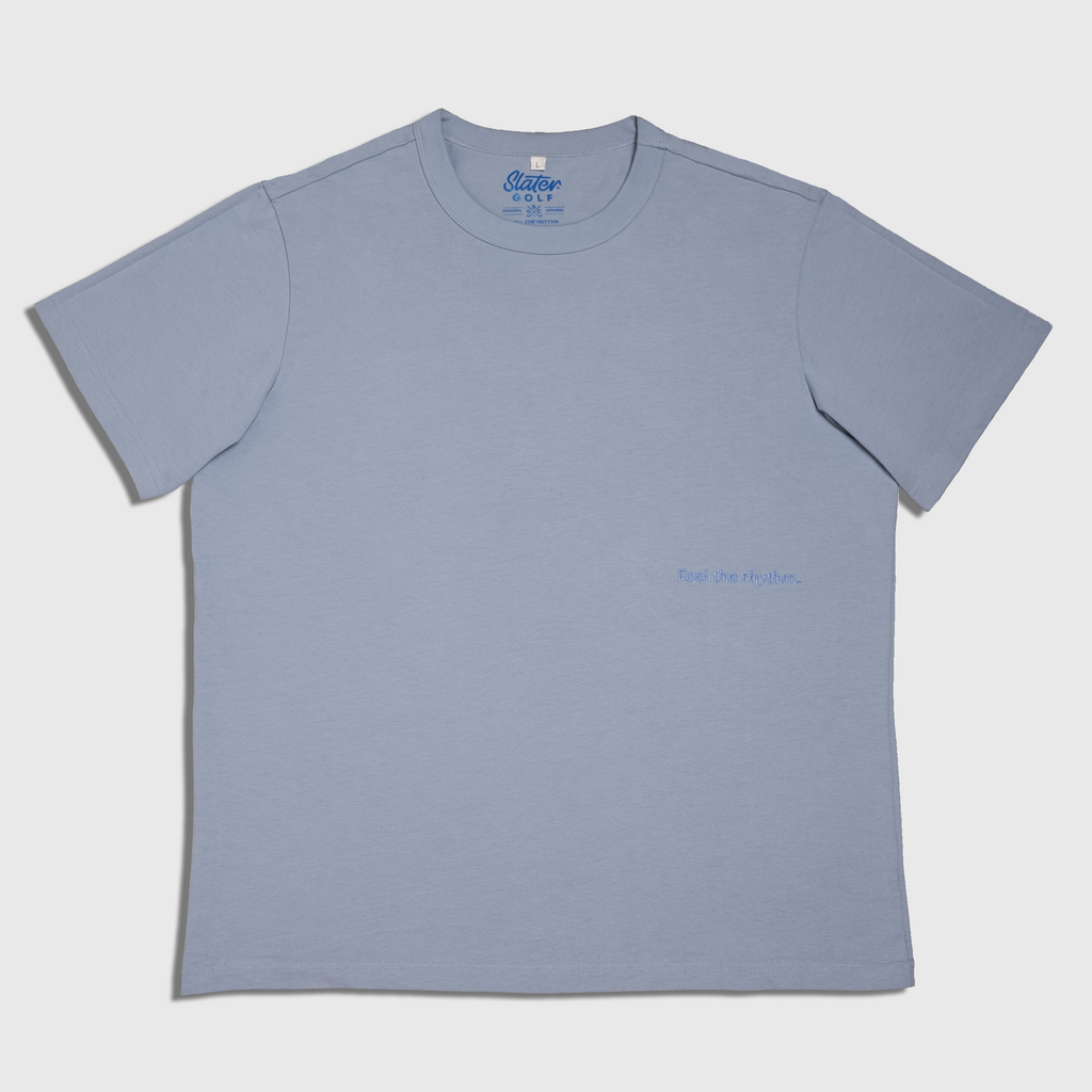 Slater Golf Men`s T-Shirt | Lifestyle | Walk Wild Side | Light Blue