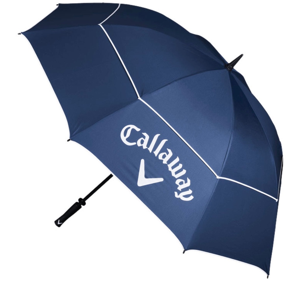 [3300027G-602] Callaway Umbrella | DBL Shield  64 | Navy/White