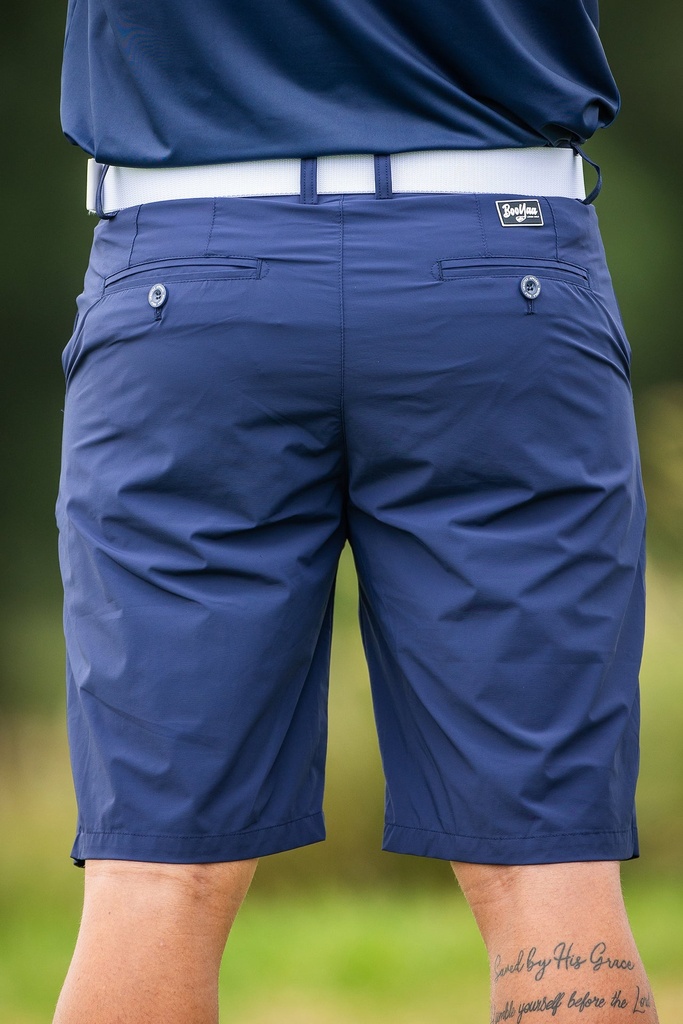 [SP-BB-NAVY-30] Booyaa Men's Golf Shorts | Birdier Breather (Navy, 30)