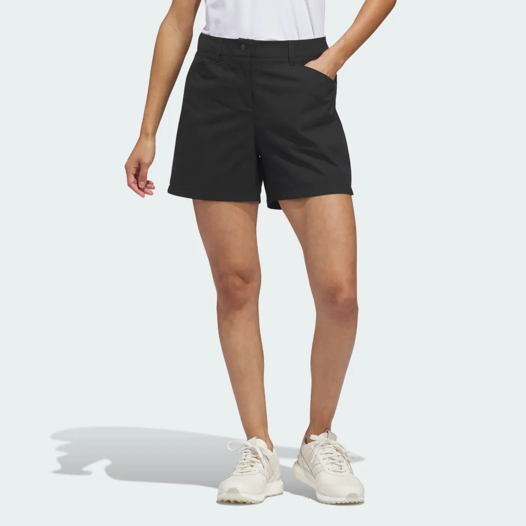 [KE576832] Adidas Womens Golf Shorts | Ultimate | Twistweave | Black (32)
